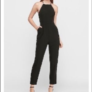 Never Worn High Neck Open Back jumpsuit